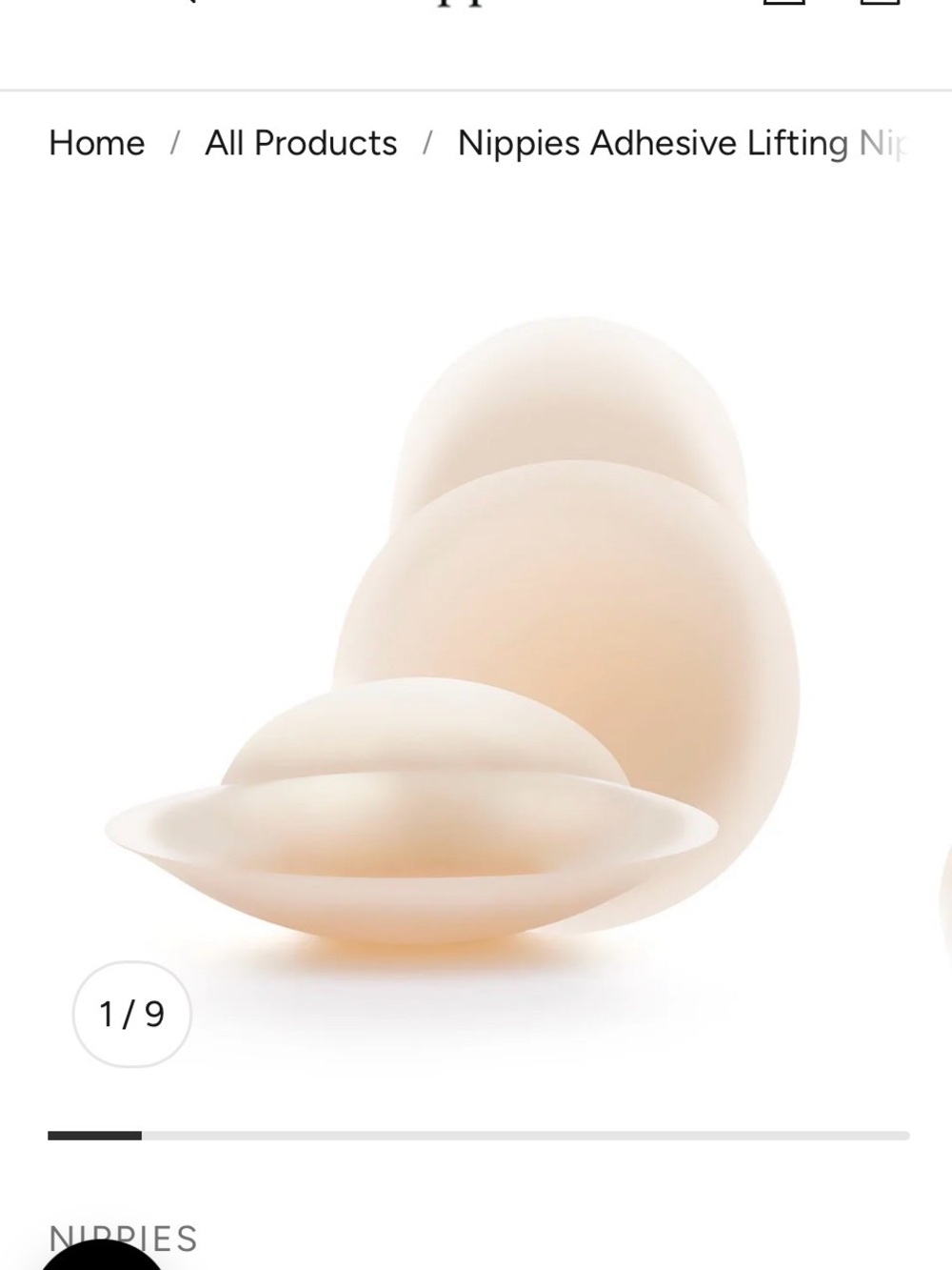 Nippies Skin Lift Adhesive Lifting Nipple Covers - caramel A-C cup - Picture 2 of 8